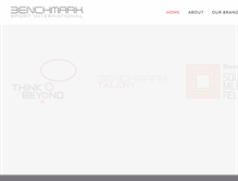 Tablet Screenshot of benchmarksport.com